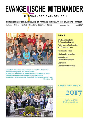 Gemeindebrief Juni 2017