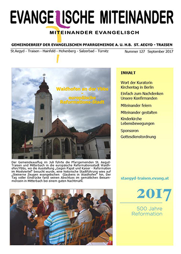 Gemeindebrief September 2017